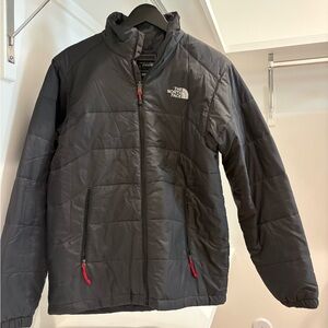 The North Face Men's Charcoal Puffer Jacket